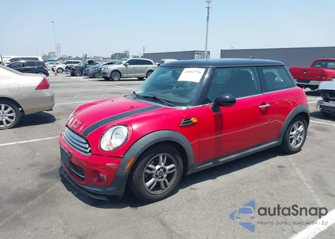 2012 Mini Cooper z USA, uszkodzony, nr VIN WMWSU3C54CT263789